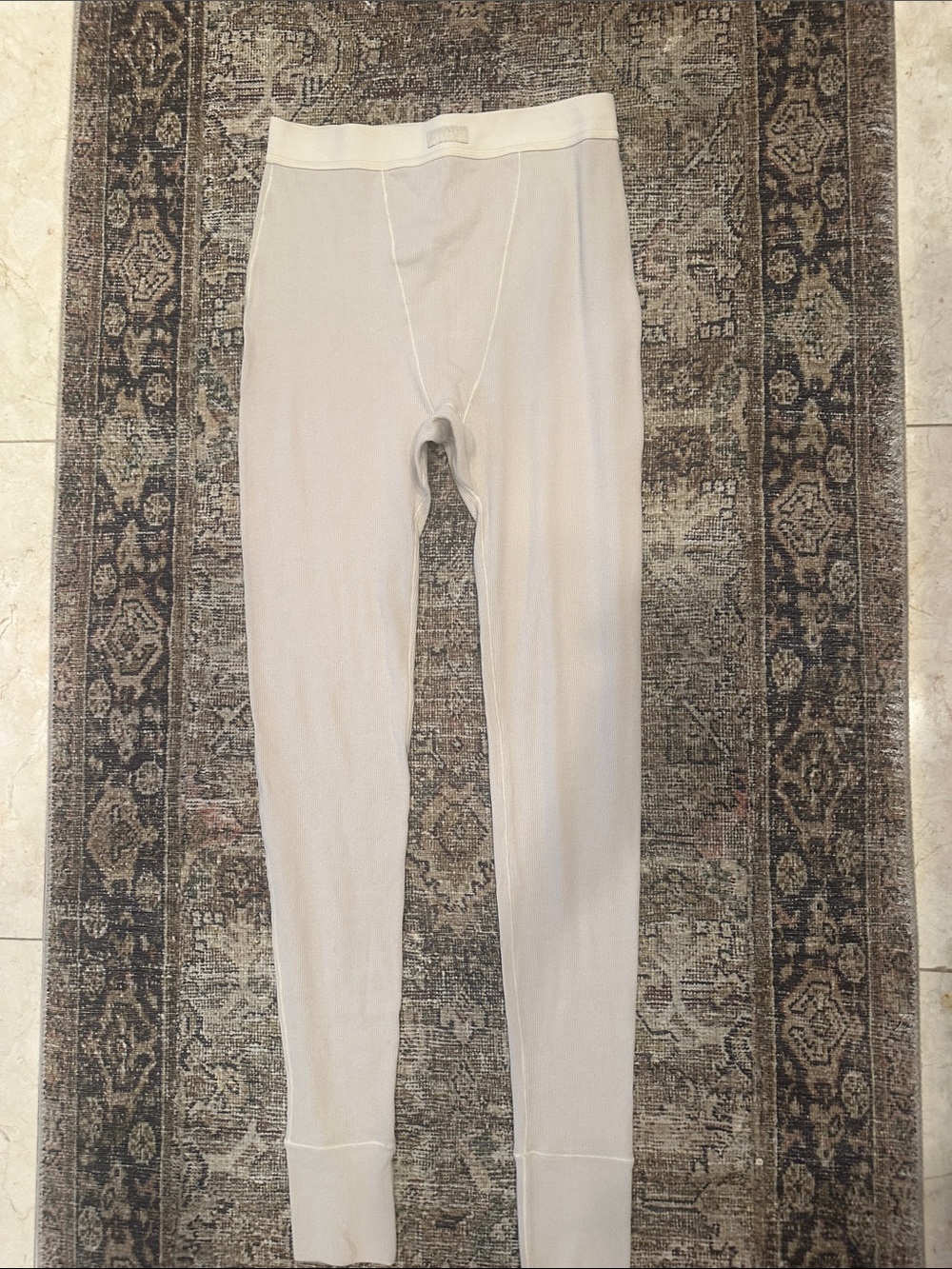 SKIM cotton rib legging